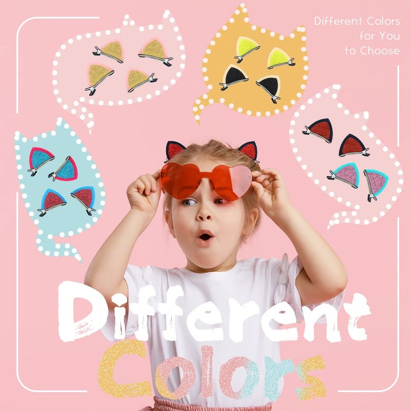 Dreamlover Hair Clips for Girls, Cute Hair Accessories for Kids, 16 Pieces - Image 4