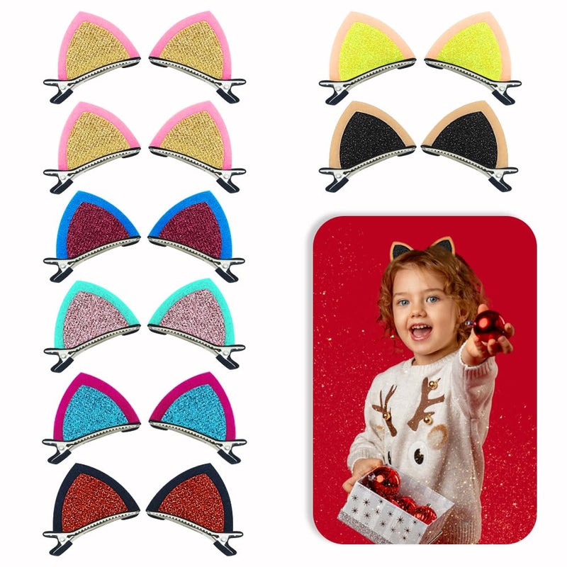 Dreamlover Hair Clips for Girls, Cute Hair Accessories for Kids, 16 Pieces - Image 1