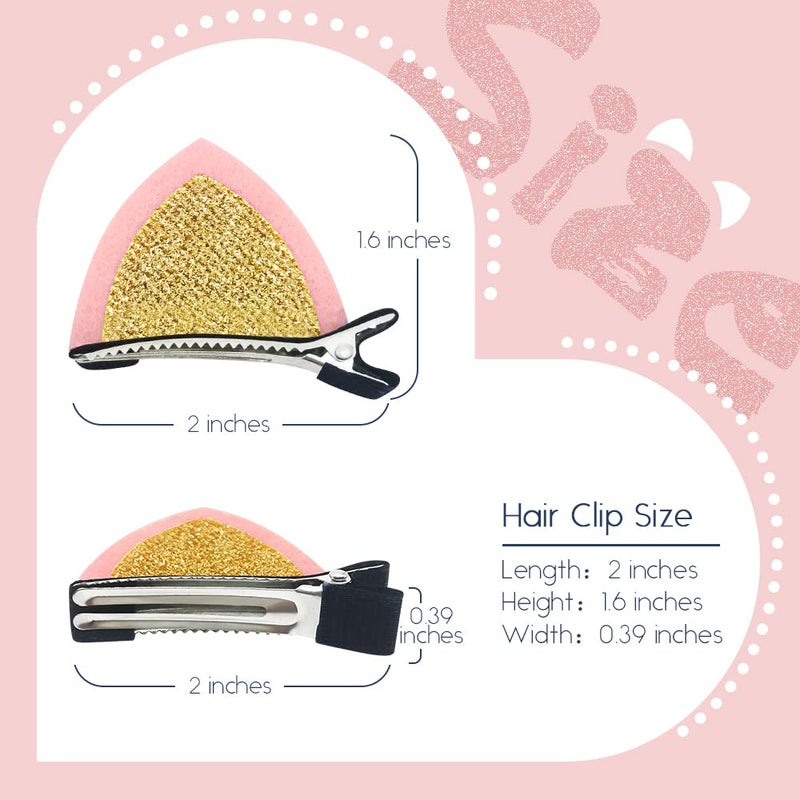 Dreamlover Hair Clips for Girls, Cute Hair Accessories for Kids, 16 Pieces - Image 2