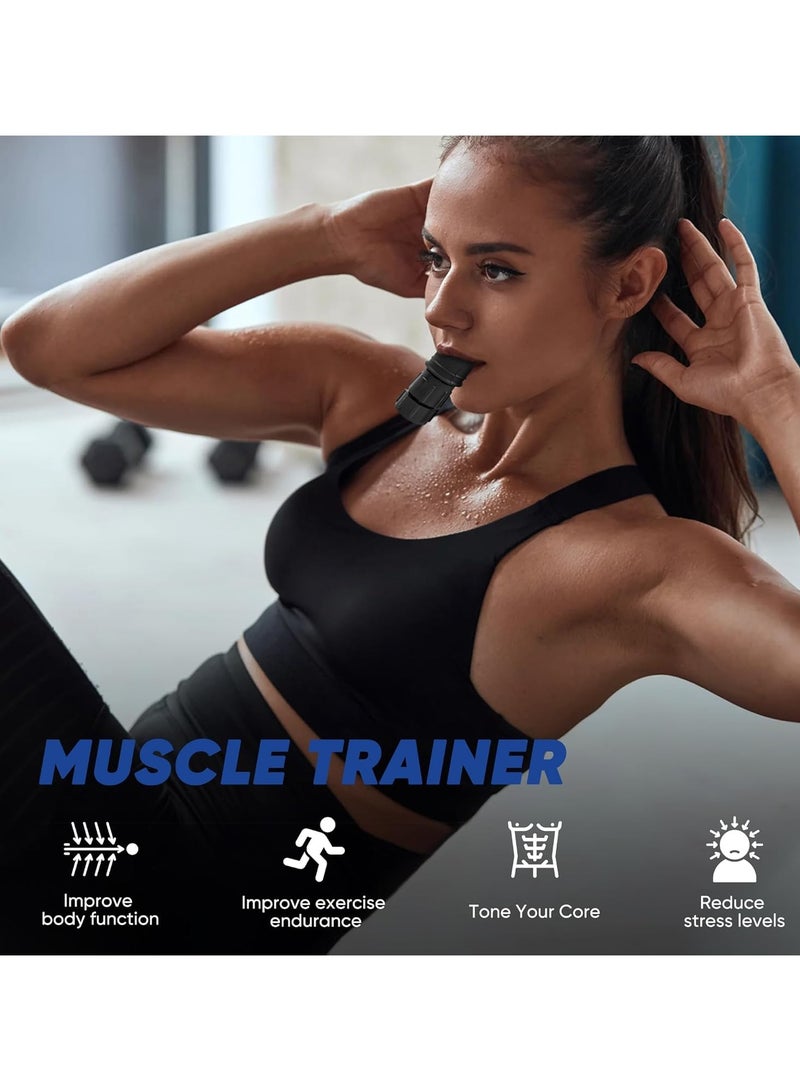 Generic Breathing Trainer, Portable Lung Trainer, Breathing Resistance Trainer for Oral and Muscular Exercise, Daily Fitness Training, Easy-to-Clean Design  - Image 4