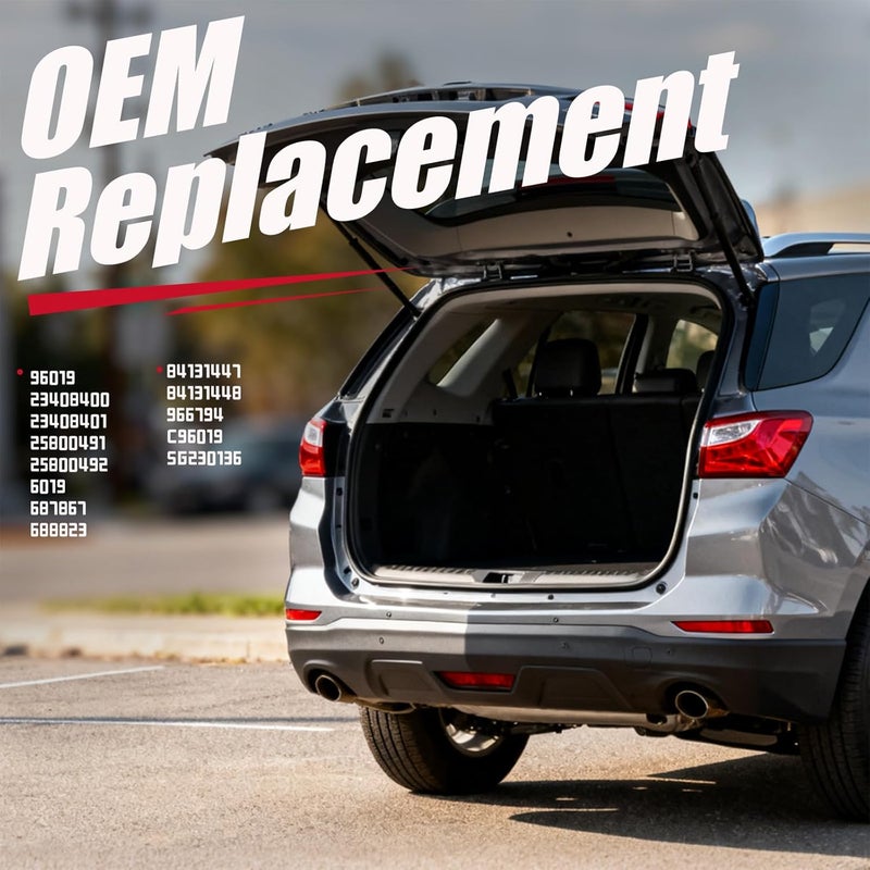 Vepagoo 6019 Rear Hatch Liftgate Tailgate Struts 2010-2017 Chevrolet Equinox Gas Shock Lift Supports Spring, Trunk Hatchback - Sport Utility 4-Door Liftgate-W/O Power Liftgat,966794, SG230136 - Image 3