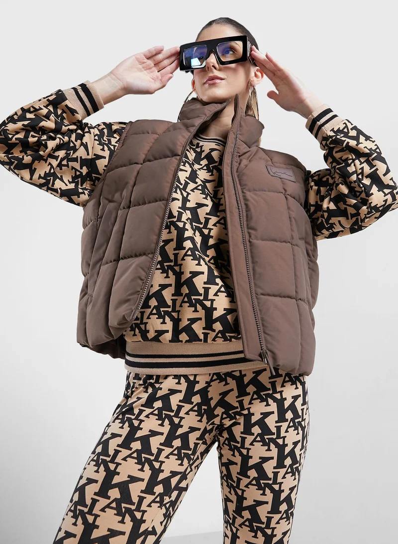 Karl Kani Small Signature Quilted Vest Jacket