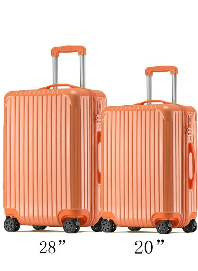 keke Set of 2 Premium Expandable Aluminum Frame ABS & PC Suitcase 20/28 Inch  - Image 1