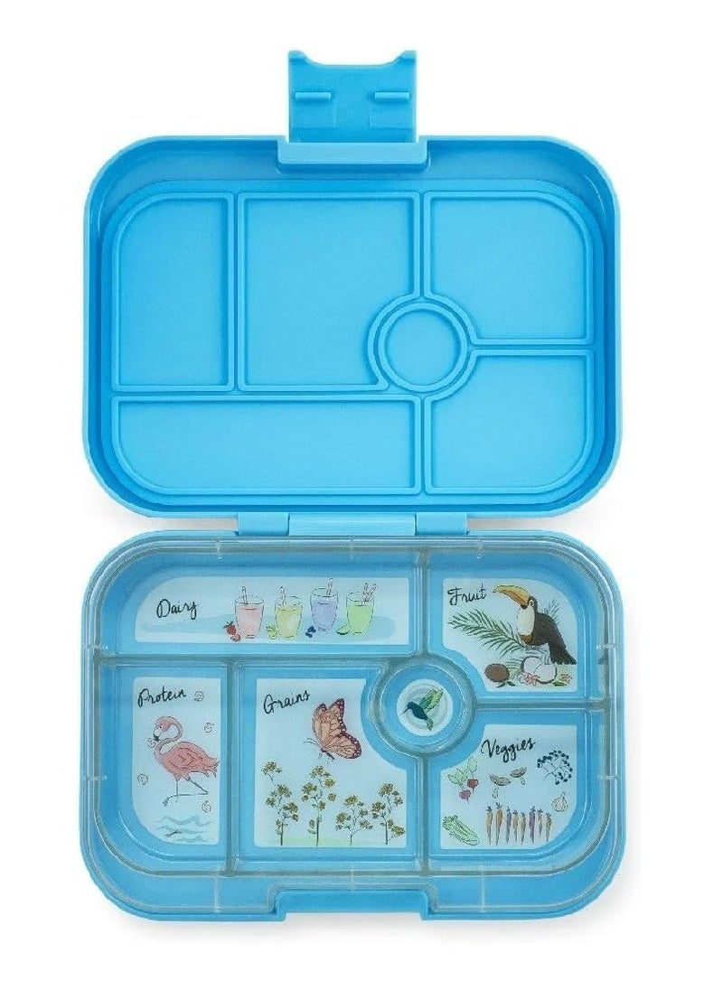 Yumbox - Yumbox  6-Compartment Bento Box Blue - Image 1
