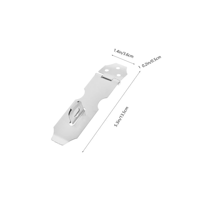 Firm Barn Door Latch with Easy Buckle Handle for Cabinets and Doors, Reliable Strength - Image 2