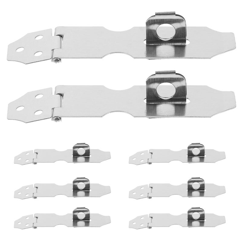 Firm Barn Door Latch with Easy Buckle Handle for Cabinets and Doors, Reliable Strength - Image 1