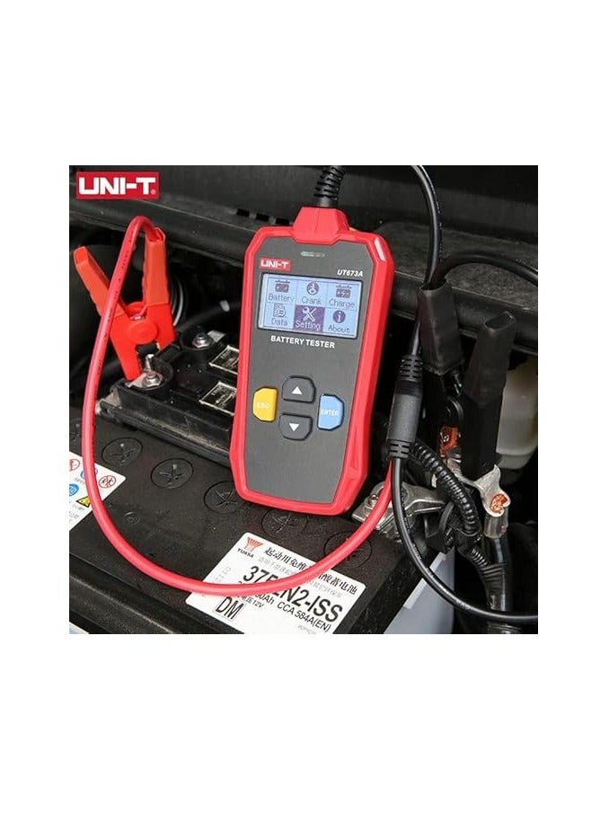 UNI-T UNI-T UT673A Battery Tester, 3Ah-250Ah - Image 2