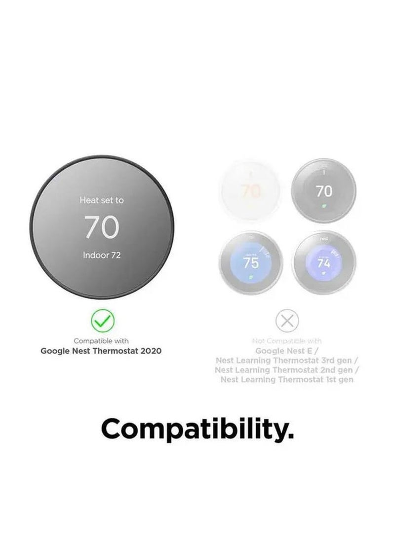 Elago Wall Plate Cover Plus for Nest Thermostats 2020 - Sand Pink - Image 5