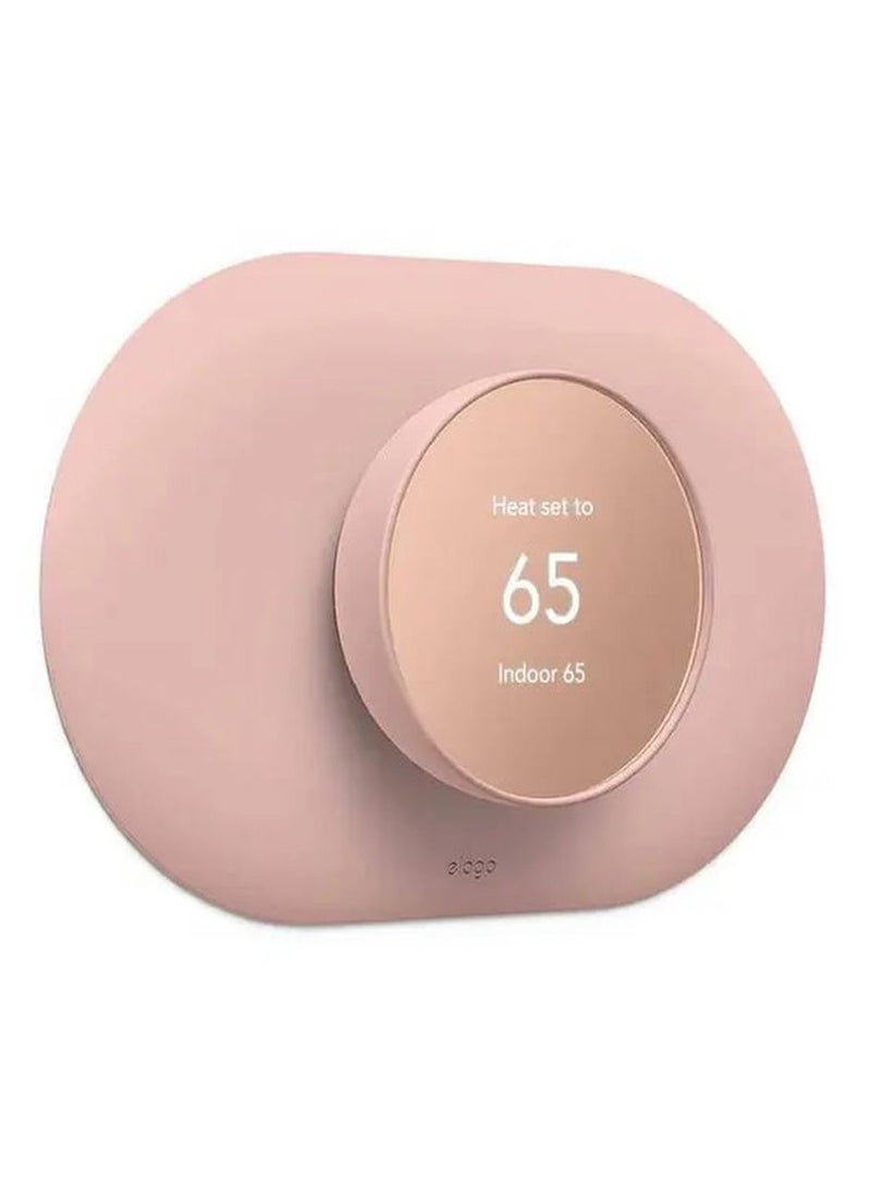 Elago Wall Plate Cover Plus for Nest Thermostats 2020 - Sand Pink - Image 1