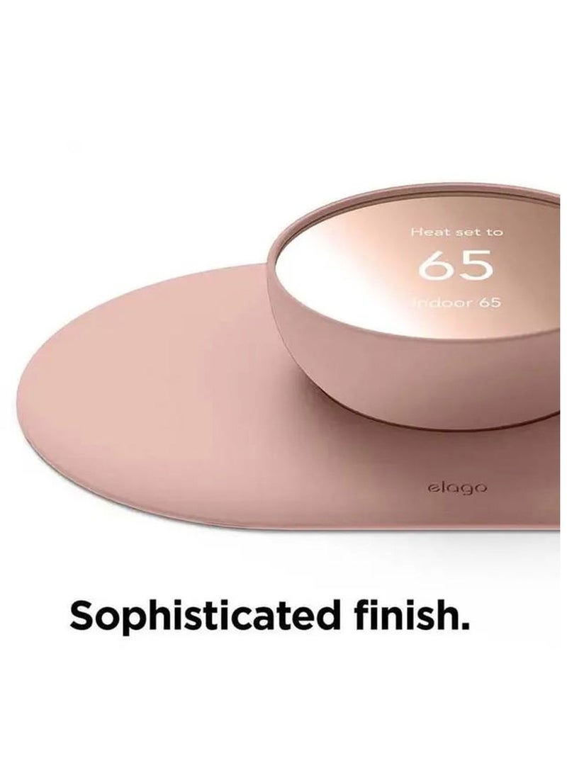 Elago Wall Plate Cover Plus for Nest Thermostats 2020 - Sand Pink - Image 3