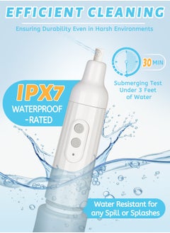 ibsun Portable Bidet High Pressure Rechargeable Travel Bidet,550ML Handheld Shattaf for Travel  - Image 5