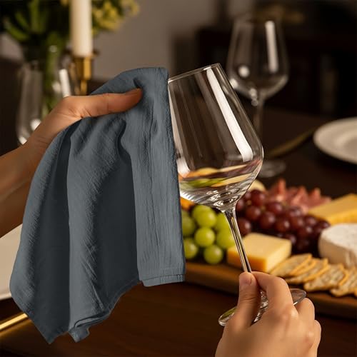 Utopia Kitchen Light Grey Flour Sack Towels [12 Pack - 28 x 28 Inch] 100% Cotton Tea Towels for Cleaning & Drying - Highly Absorbent Kitchen Dish Cloth - Image 5