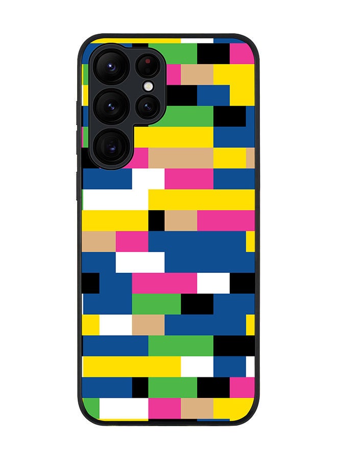 Stylizedd Rugged Black edge case for Samsung Galaxy S22 Ultra 5G Slim fit Soft Case Flexible Rubber Edges Anti Drop TPU Gel Thin Cover - Cool Piece - Image 1