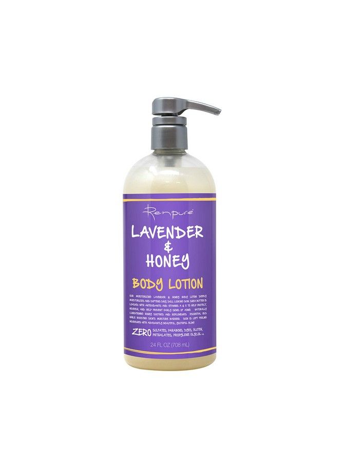 Renpure Lavender & Honey Body Lotion 24 Ounce - Image 2