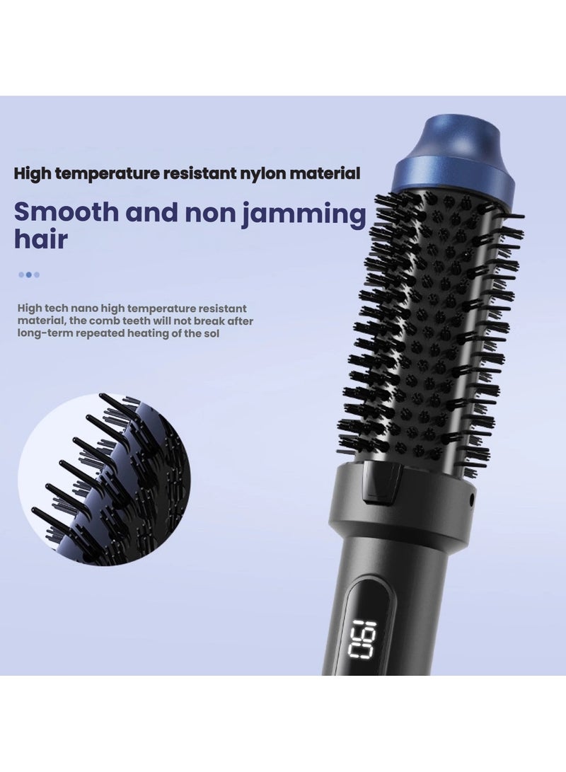 عام مشط تسليح شعر حراري ببخار الهواء، وهو مشط للشعر المستقيم وذو وظائف متعددة يمكنه إنشاء موجات كبيرة في الشعر. هو مشط تسليح شعر تلقائي للاستعمال في المنزل، مزود بمفصل كهربائي بقياس بريطاني. - Image 3