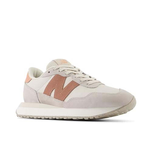 New Balance Women's 237 V1 Sneaker, White/Pink, 9.5 - Image 3