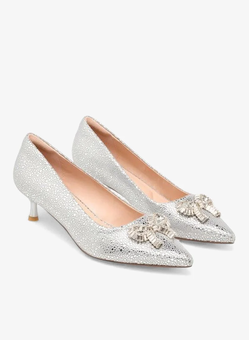 Celeste Women Bow Embellished Pumps Ramadan Collection