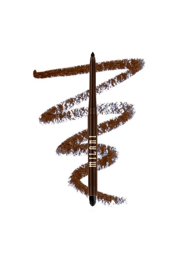 MILANI Stay Put Eyeliner Semi Sweet (0.01 Ounce) Cruelty Free Self Sharpening Eye Pencil With Built In Smudger Line & Define Eyes With High Pigment Shades For Long Lasting Wear - Image 1