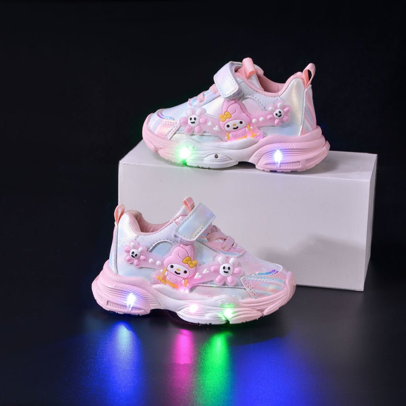 Mesh Sneakers Lightweight Flexible Sole Walking Shoes For Kids Indoor And Outdoor Activities - Image 4