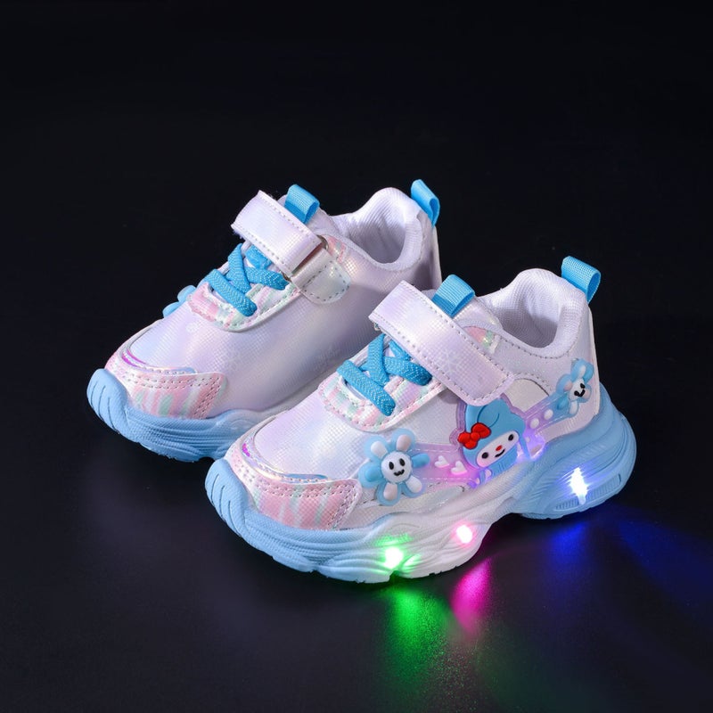 Mesh Sneakers Lightweight Flexible Sole Walking Shoes For Kids Indoor And Outdoor Activities - Image 1