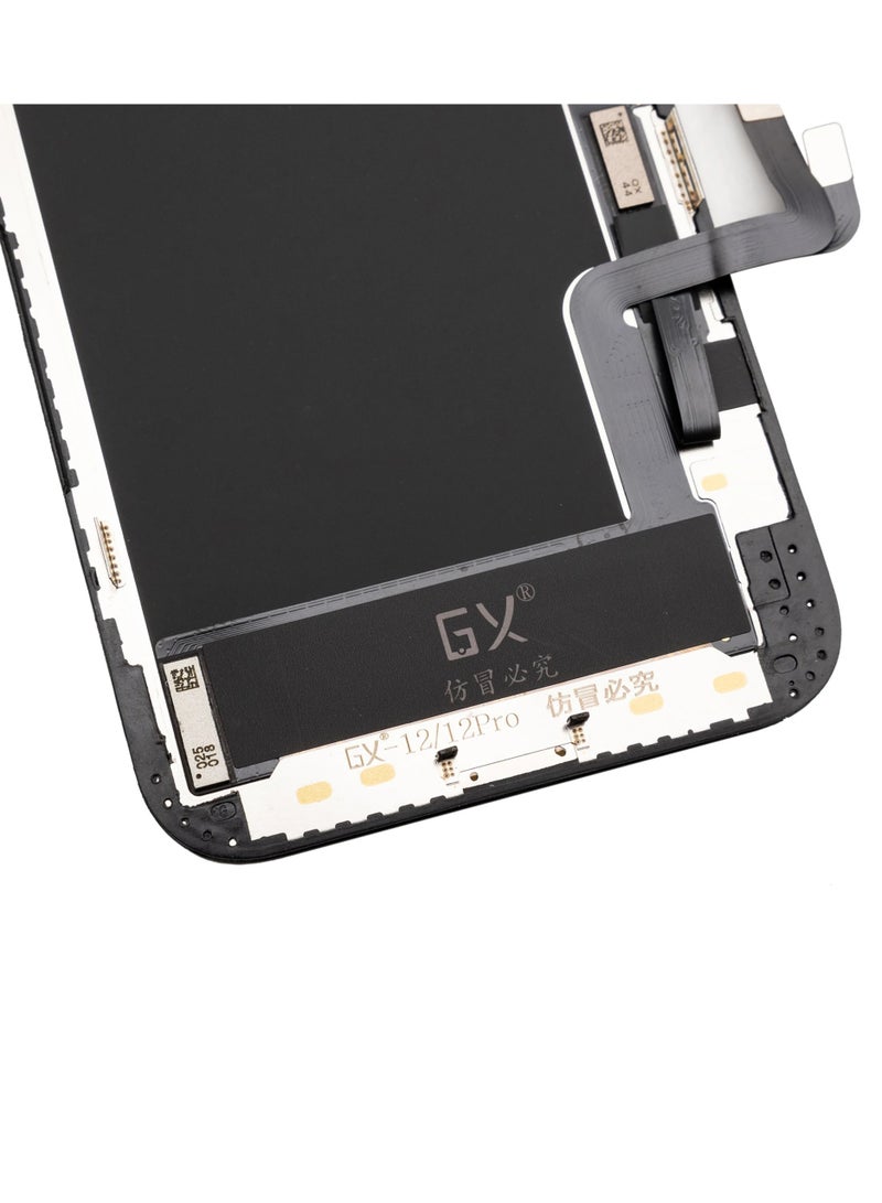 GX High-quality Full replacement inner screen compatible with iPhone 12/12PRO 120HZ (FHD+) - Brand GX - Image 3