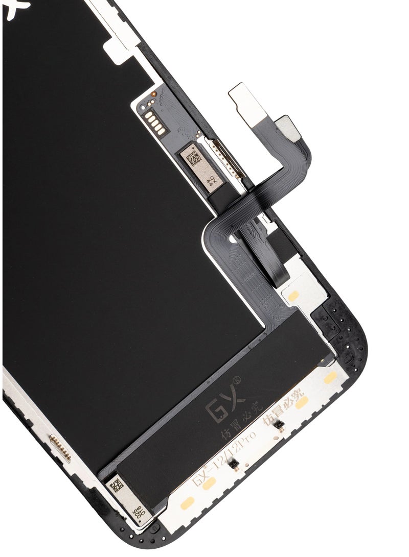 GX High-quality Full replacement inner screen compatible with iPhone 12/12PRO 120HZ (FHD+) - Brand GX - Image 1