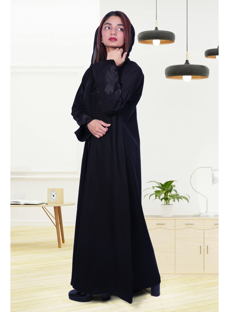 فاشون لاين عباية أنيقة وبسيطة من إيثيرال غريس - Image 1