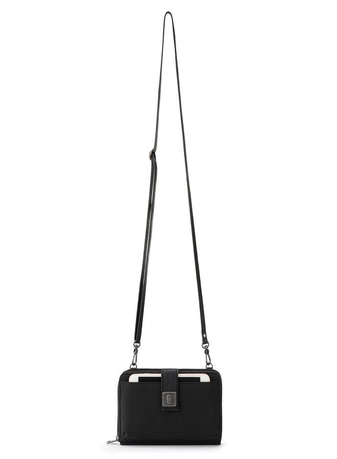 Sakroots womens Arcadia Recycled Large Smartphone Crossbody, Black, One Size US - Image 1
