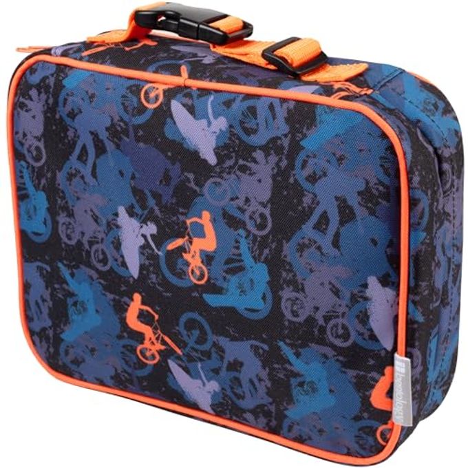 Bentology Insulated Lunch Bag for Kids & Adults- Reusable Thermal Sleeve w Clip on Handle- Easy to Clean Water-Resistant Lunchbox Tote- Mini Cooler Bag for Work School, Picnic, Daycare- Back to School