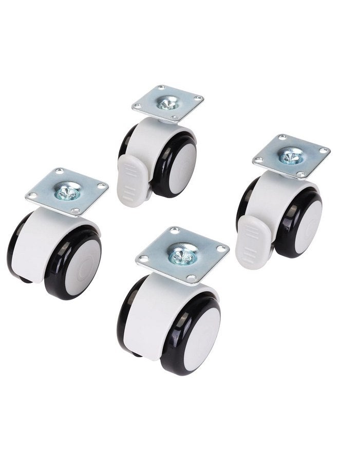 Aiicioo Aiicioo Reptile Caster Wheels Set for Glass Terrarium- 4 Set of Reptile Tank Stand for Gecko Terrarium Lizard Tank Aquarium  - Image 1