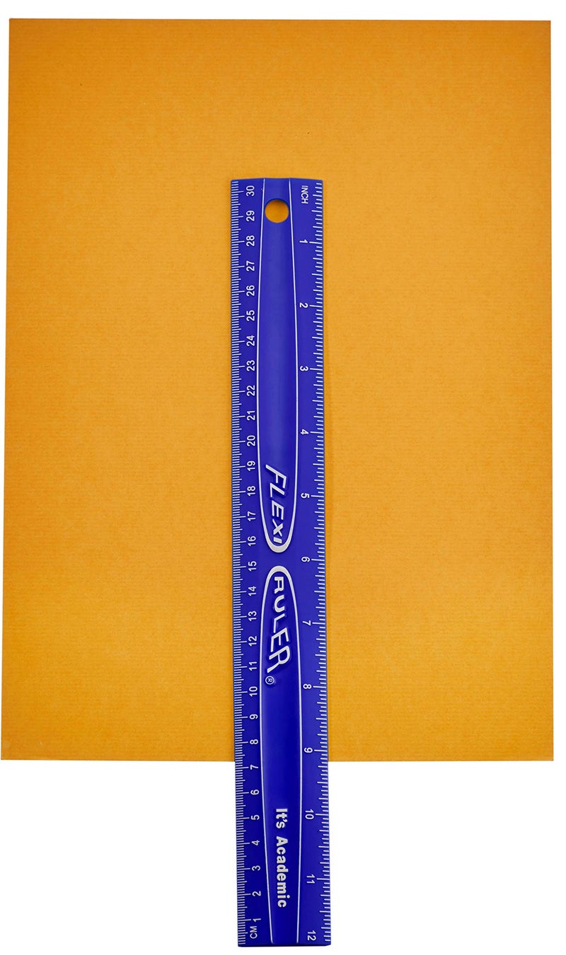 It's Academic Flexi Rulers, 12-inch Flexible Non-Breakable Ruler, 12-Pack, Blue - Image 5