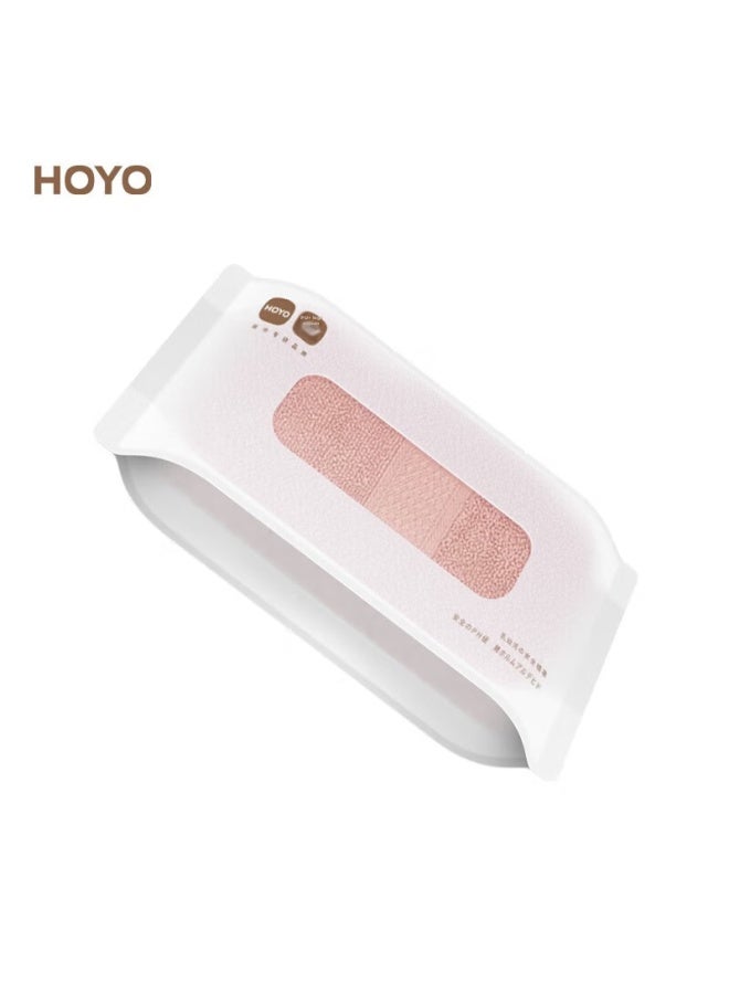 Hoyo Towel For Men And Women, Class A Pure Cotton Towel, Household Bath Absorbent Quick-Drying Towel, 33*72Cm, Light Pink - Image 1