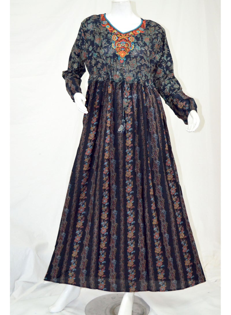 Zainah Jalabiya Women Casual Dress  - Image 4