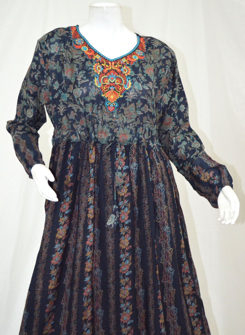 Zainah Jalabiya Women Casual Dress  - Image 2