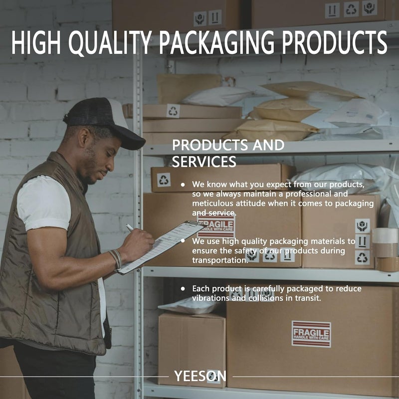 YEESON Clear Bubble Out Bags 3x4 Inches, 50 pack Small Double Walled Cushioning Bags for Secure Packaging, Strong and Durable Bubble Wrap pouches - Image 5