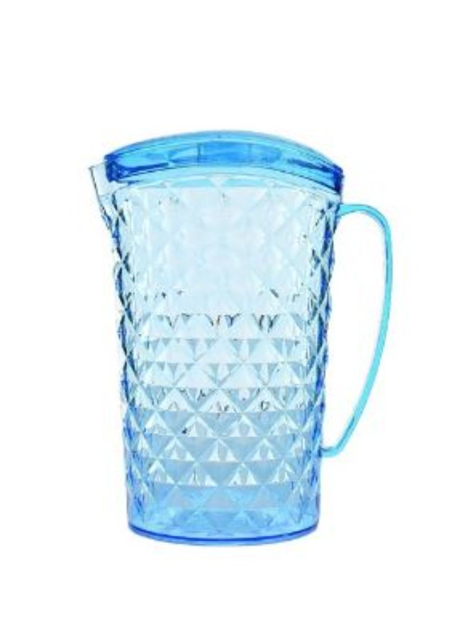 دورق أكريليك بتصميم كريستالي أنيق، خفيف ومقاوم للكسر لتقديم المشروبات بأناقة. - Image 1