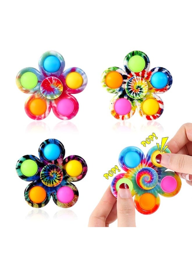 Effacera Fidget Spinner Bulk 4 Pack, Sensory Fidget Toys for Kids Adults, Fidget Spinners Anxiety Stress Relief, ADHD Autism Products for Girls Boys, Birthday Party Favors Goodie Bag Stuffers Classroom Prizes - Image 4