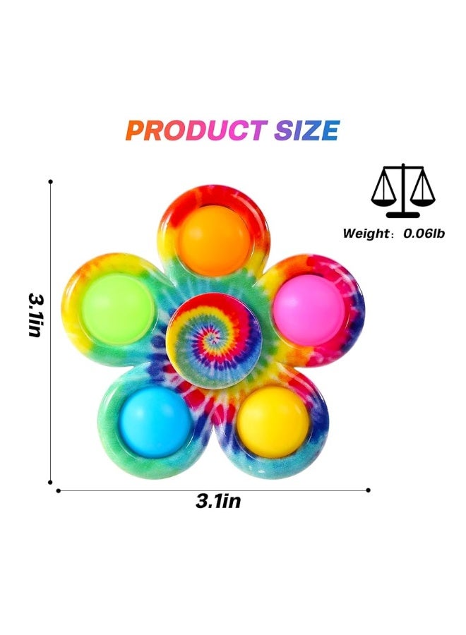 Effacera Fidget Spinner Bulk 4 Pack, Sensory Fidget Toys for Kids Adults, Fidget Spinners Anxiety Stress Relief, ADHD Autism Products for Girls Boys, Birthday Party Favors Goodie Bag Stuffers Classroom Prizes - Image 5
