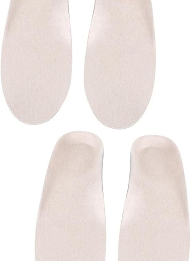 Orthotic Insoles For Sneakers And Boots Arch Support Inserts Grey Shoe Pads For Boys And Girls - Image 1