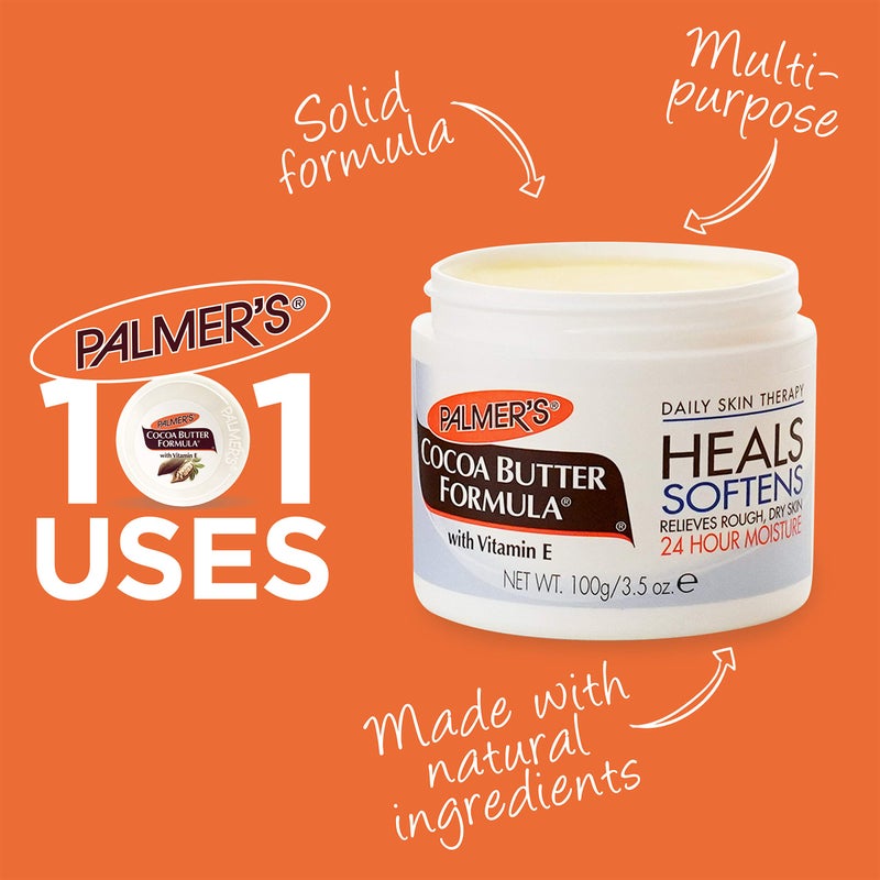 PALMER'S Palmerâ€™s Cocoa Butter Formula Daily Skin Therapy, Solid Formula, 7.25 Ounces (Pack of 3) .pack - Image 5