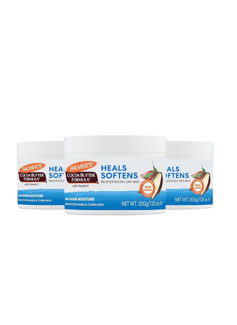 PALMER'S Palmer’s Cocoa Butter Formula Daily Skin Therapy, Solid , 7.25 Ounces (Pack of 3)  - Image 1