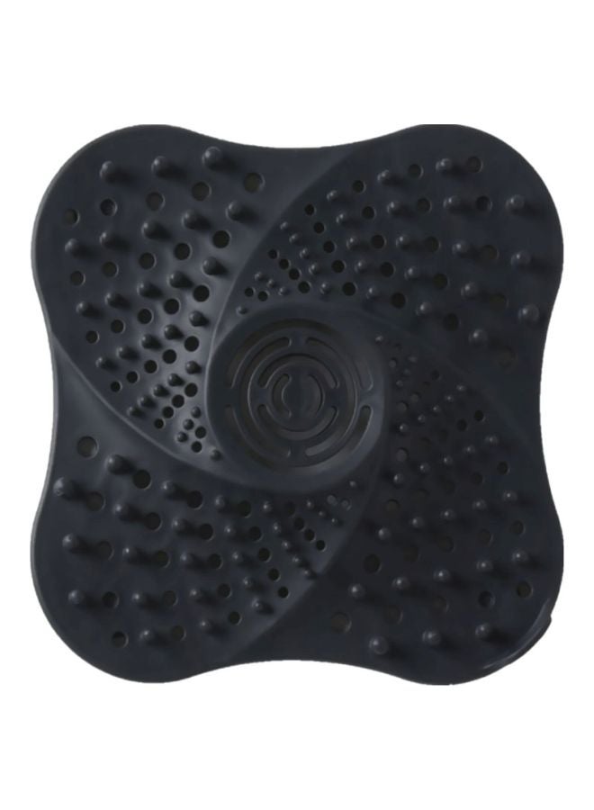 SAPU Sink Sewer Anti-Clogging Filter Black 13x13cm - Image 1