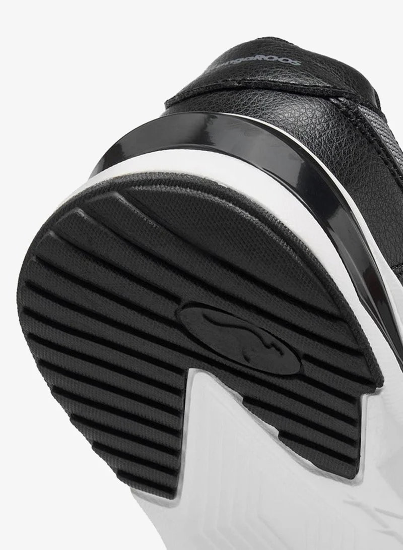 kangaROOS BLACK Boys' Panelled Sports Shoes with Hook and Loop Closure for Men | Best Price UAE