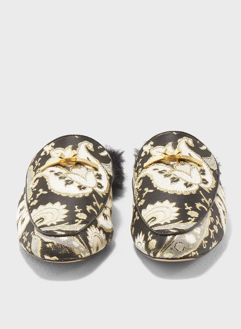 Ted Baker Kerriy Brocade Flat Shoe