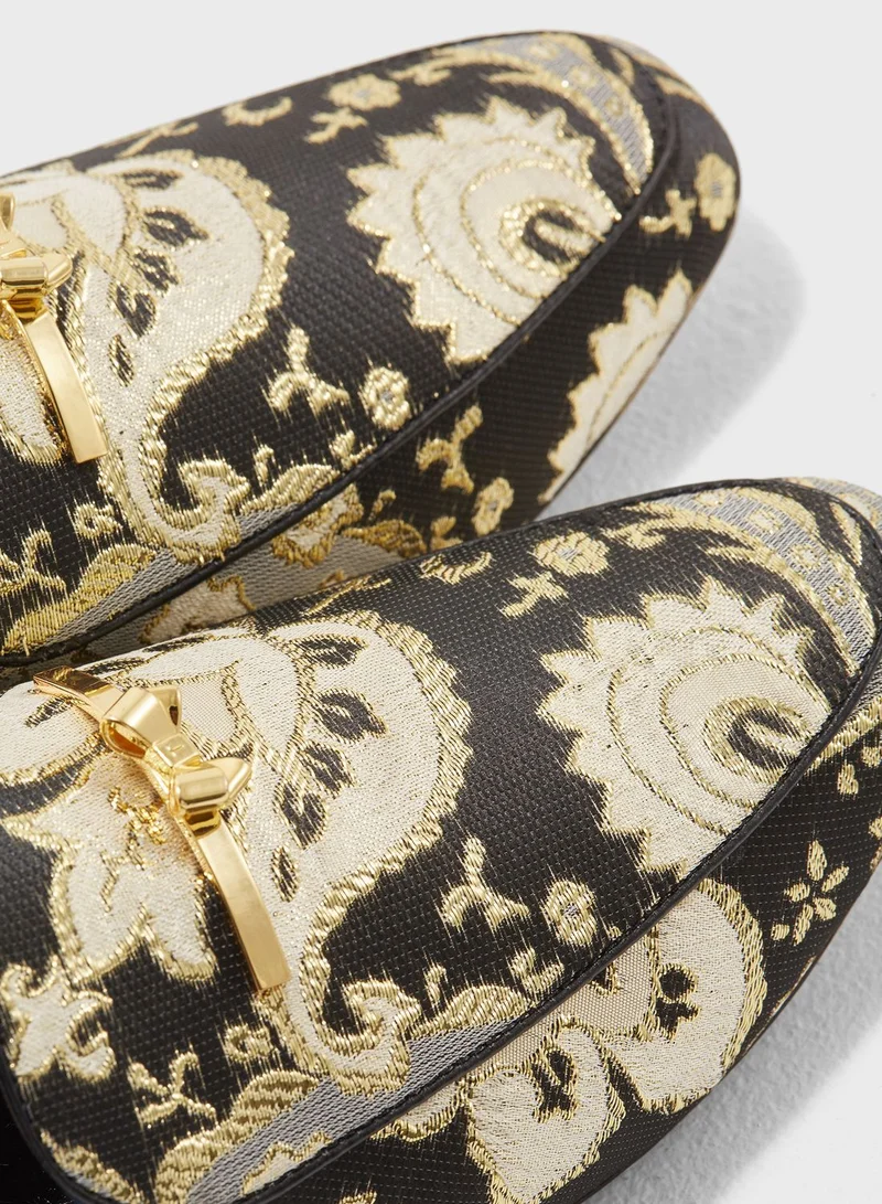 Ted Baker Kerriy Brocade Flat Shoe