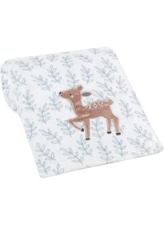 Bedtime Originals Bedtime Originals Deer Park Baby Blanket, White  - Image 3