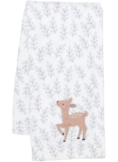 Bedtime Originals Bedtime Originals Deer Park Baby Blanket, White  - Image 1