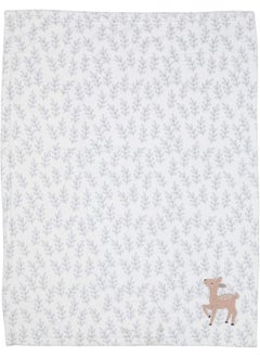 Bedtime Originals Bedtime Originals Deer Park Baby Blanket, White  - Image 2