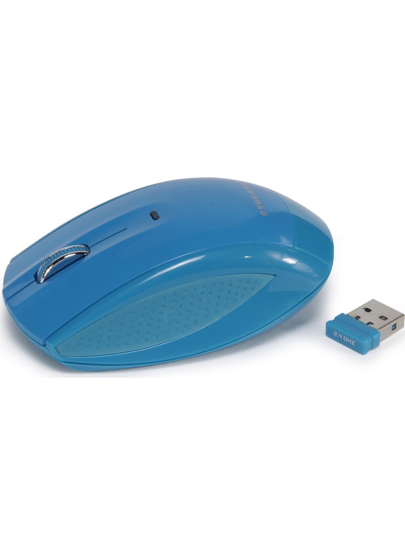 Tucano - WI-COL-B Colore Wireless Mouse Blue - Image 1