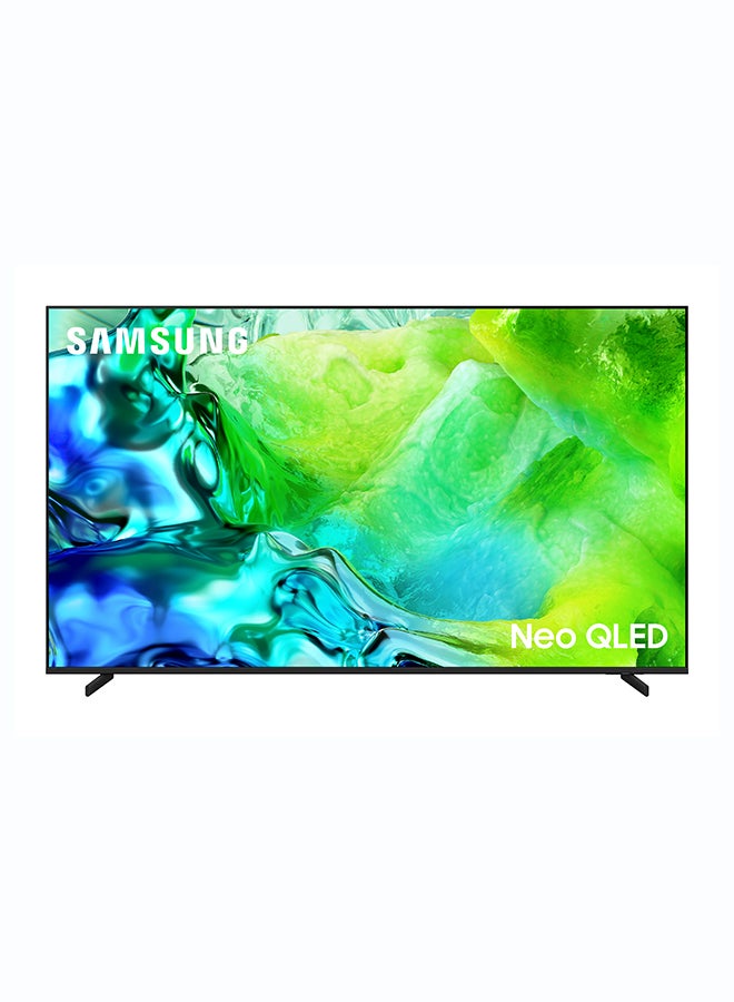 Samsung 75 Inch Neo QLED 4K TV, QN80H, Quantum Mini LED, HDR 10+, Motion Xcelerator 144Hz, Dolby Atmos, NQ4 AI Gen2 Processor, Smart TV, QA75QN80HAUXZN (2026 - UAE Version) QA75QN80HAUXZN black